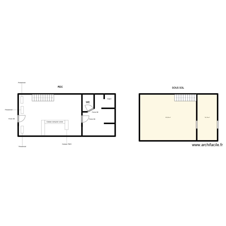 EFOR JEWELRY plan apres travaux. Plan de 0 pièce et 0 m2