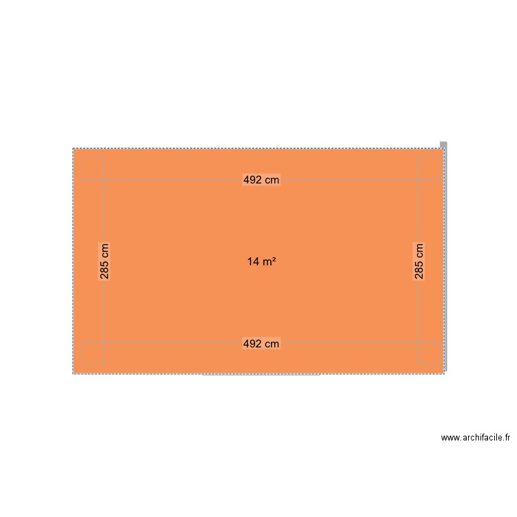 Abri jardin. Plan de 0 pièce et 0 m2