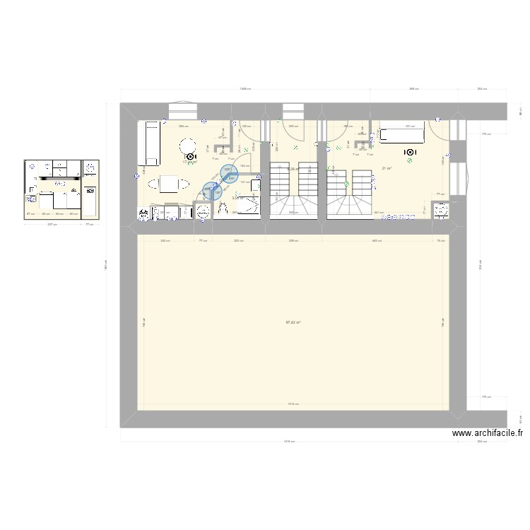 Maison complète. Plan de 0 pièce et 0 m2