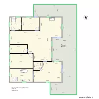 Plan maison 11x14m Sans meuble