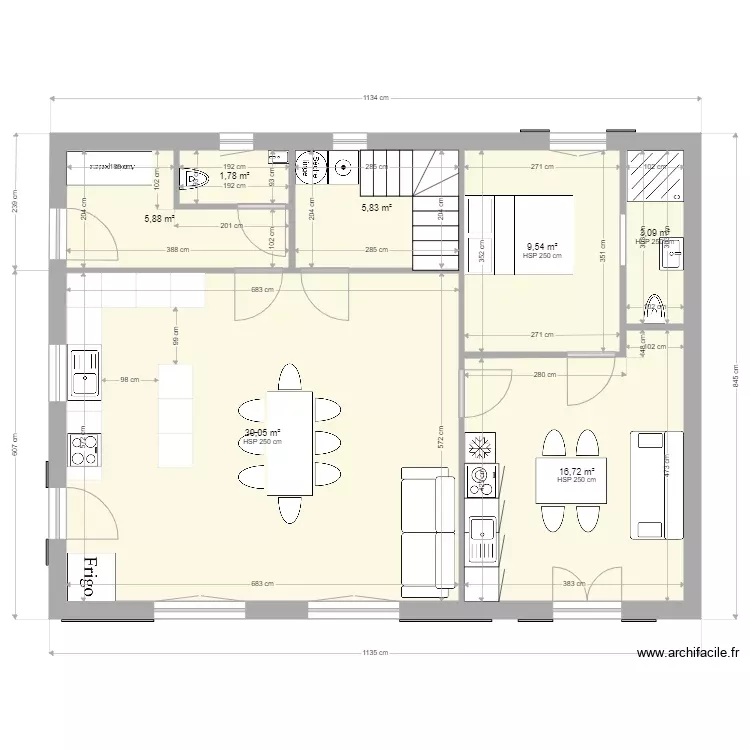 saumane 84 v13.51rdc. Plan de 17 Pièces et 162 m² saumane 84 v13.51rdc. Plan de 17 Pièces et 162 m²