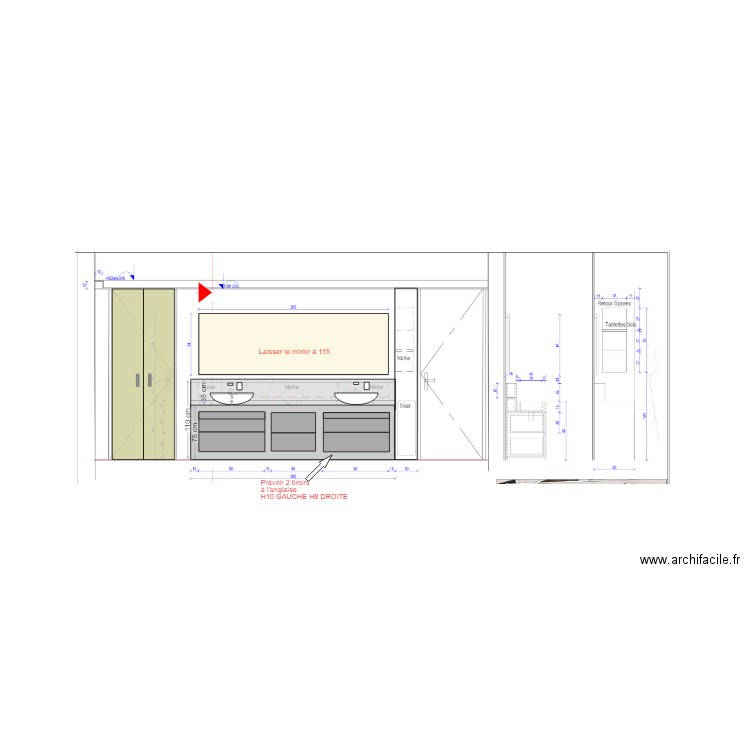 meuble sdb propo phanellie 12 03 24. Plan de 0 pièce et 0 m2