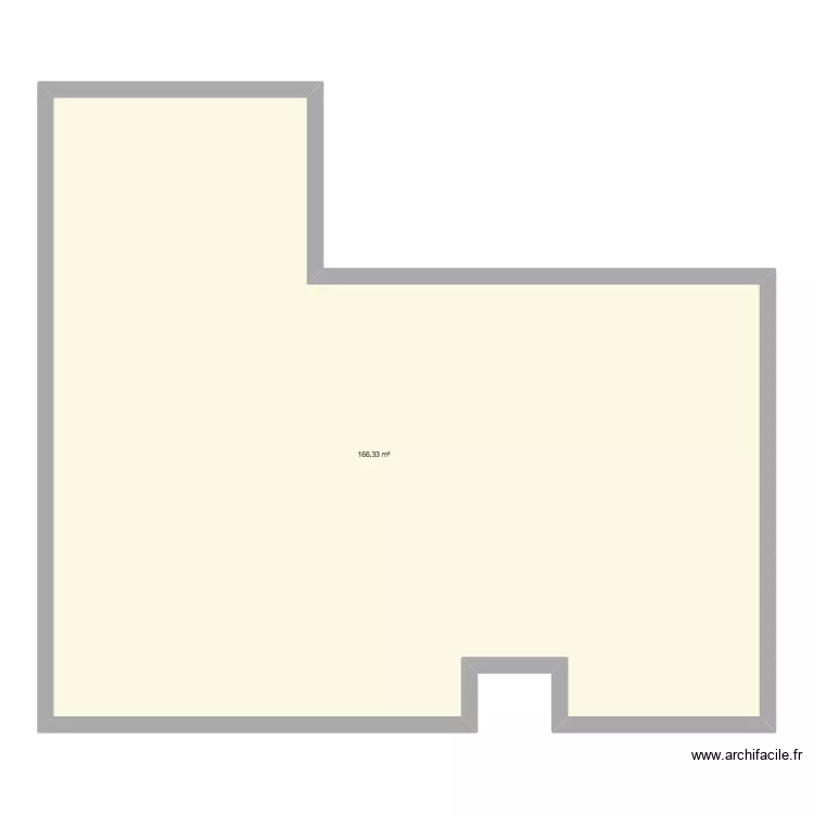 projet maison. Plan de 