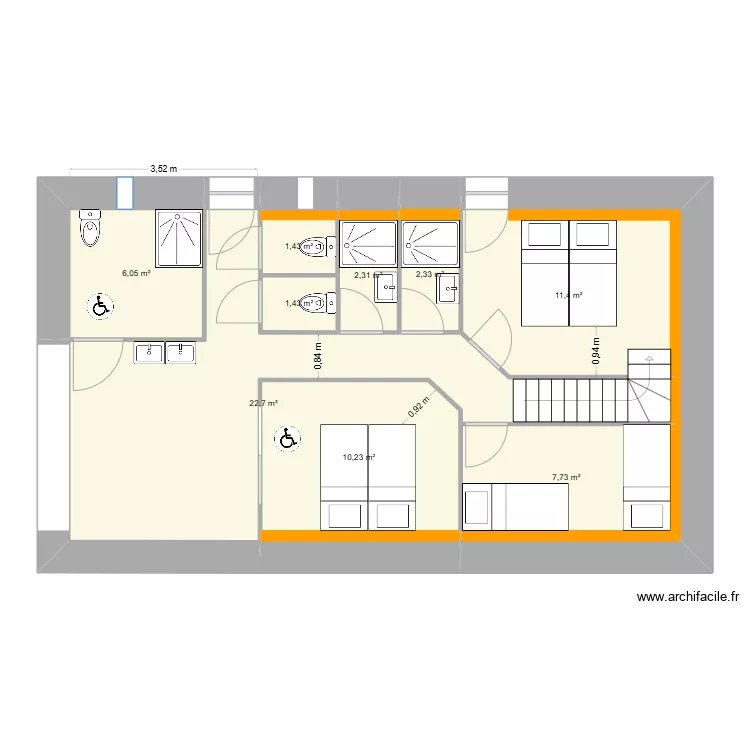 Poireauterie. Plan de Poireauterie. Plan de
