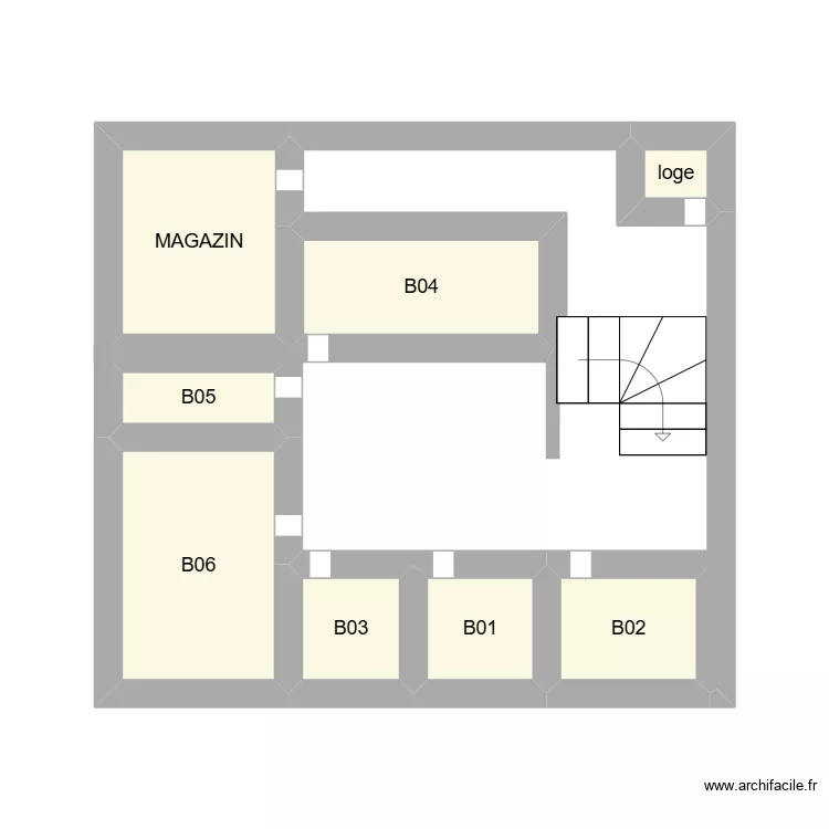 UGZIA GHARDAIA. Plan de 