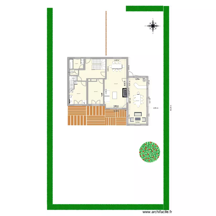 Plan des Omblais N&deg;3. Plan de 