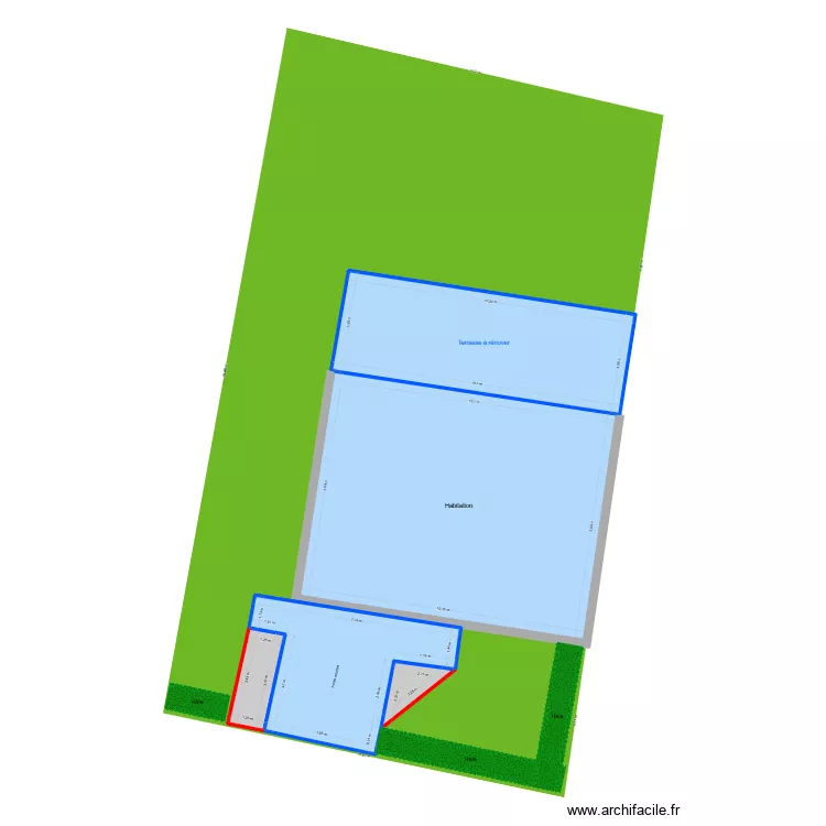 BAISIEUX AVANT. Plan de 