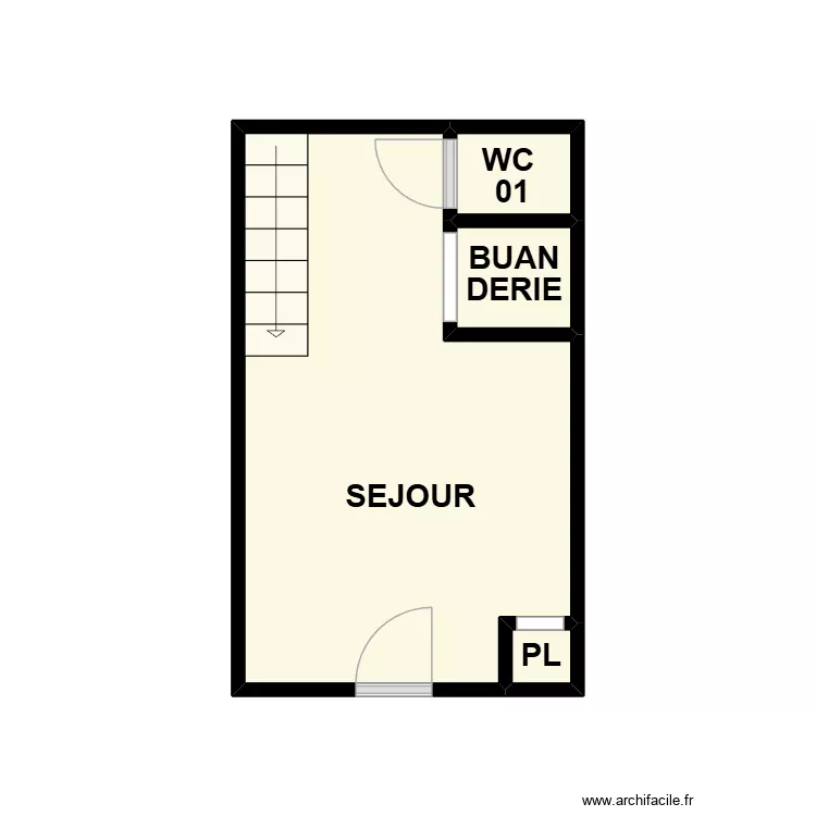 PLAN RDC ZIG ZAG AM. Plan de 4 et 11 m² PLAN RDC ZIG ZAG AM. Plan de 4 et 11 m²