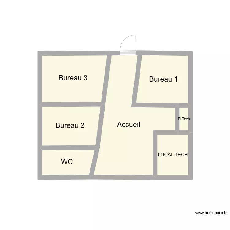 2411 KERROS. Plan de 