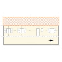 plan coupe coté EST