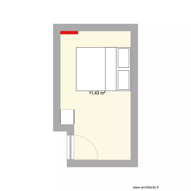 Chambre. Plan de Chambre. Plan de