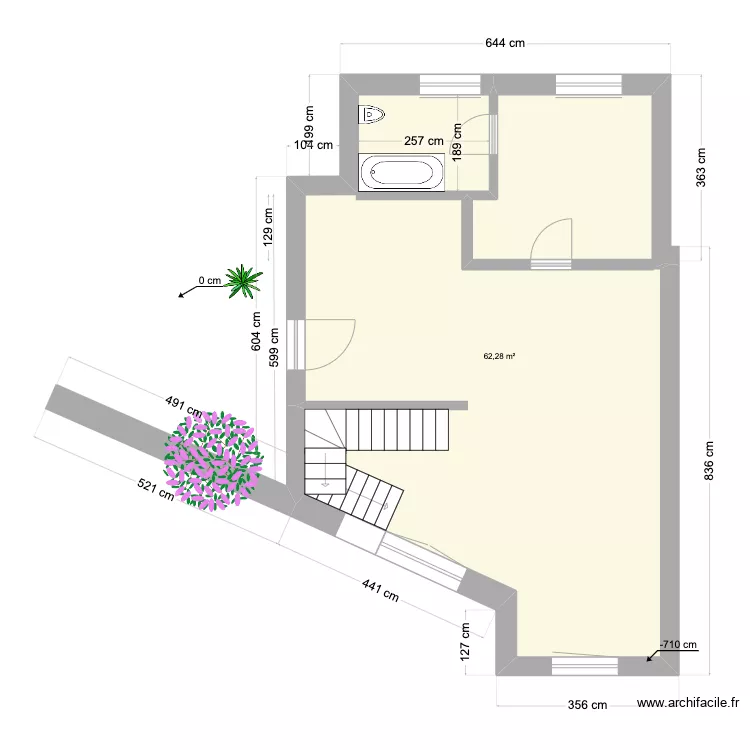 Appart 3 situation. Plan de Appart 3 situation. Plan de