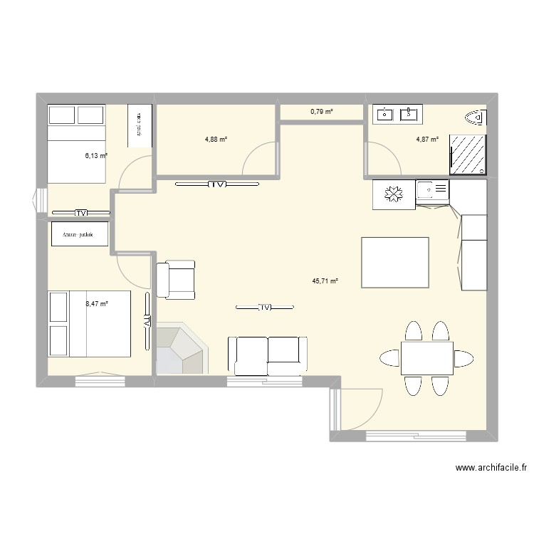 CHELLES2. Plan de 0 pièce et 0 m2