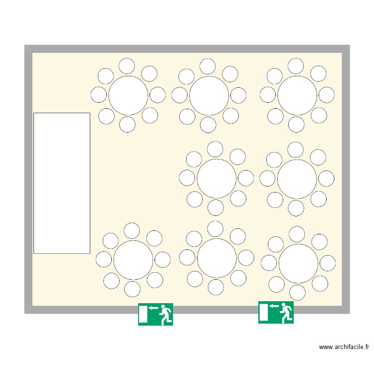 Mariage. Plan de 0 pièce et 0 m2