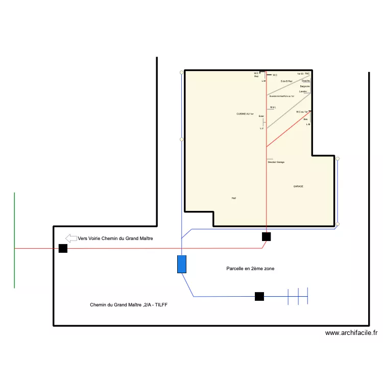 grand maître. Plan de grand maître. Plan de