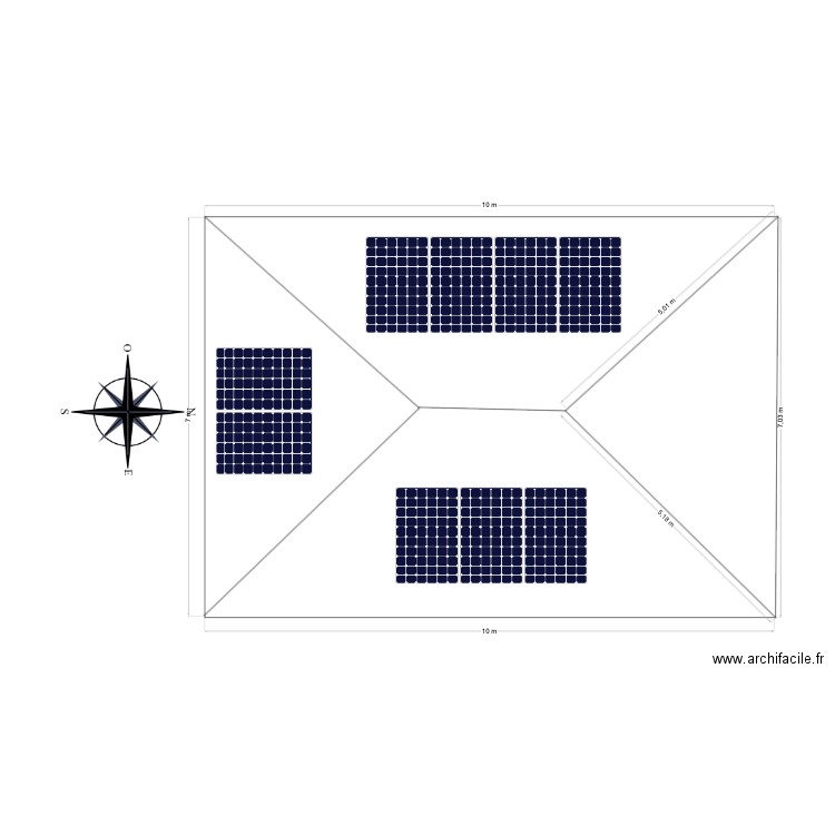 MAISON ANTEGNARD. Plan de 0 pièce et 0 m2