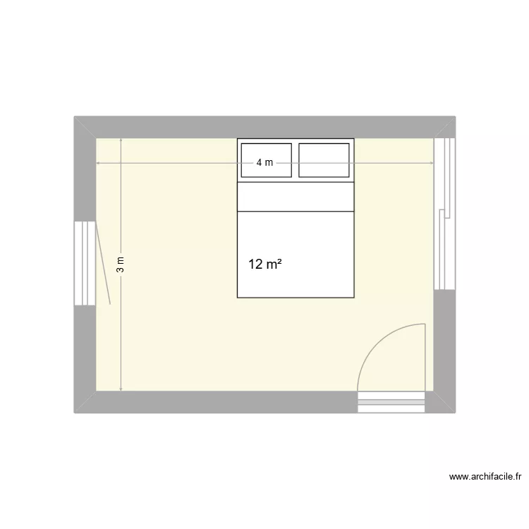 grand grand. Plan de 1 et 12 m² grand grand. Plan de 1 et 12 m²