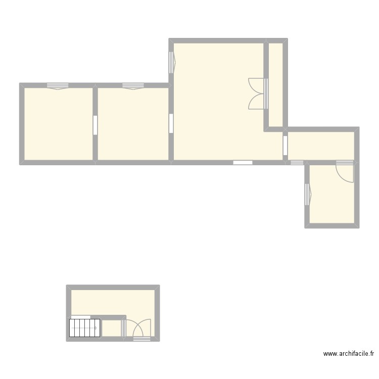 SCI - LE NEUBOURG. Plan de 9 pièces et 64 m2