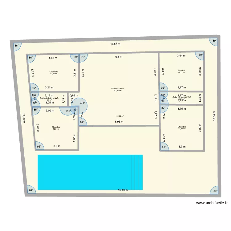 Loubar. Plan de 8 et 333 m² Loubar. Plan de 8 et 333 m²