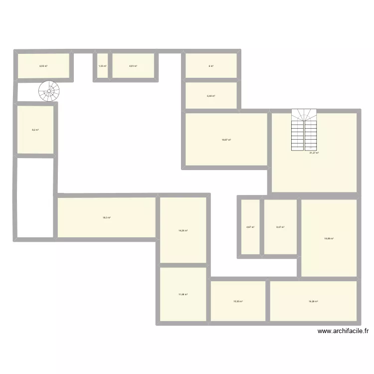Okhoon 3.0. Plan de 16 Pièces et 188 m² Okhoon 3.0. Plan de 16 Pièces et 188 m²