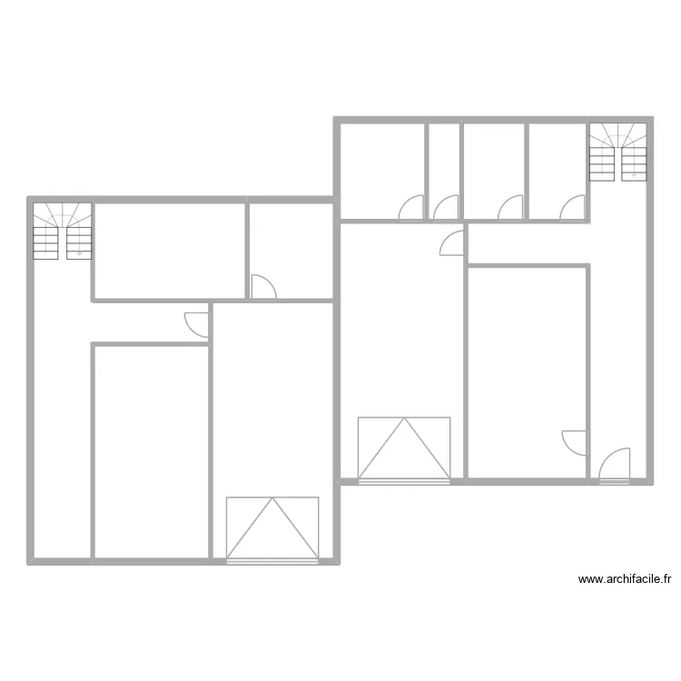 MAISON FORESTIERE MEYMAC. Plan de 12  et 223 m²