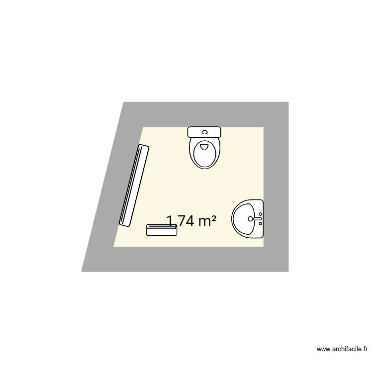 Zzzeeeer. Plan de 1  et 2 m²