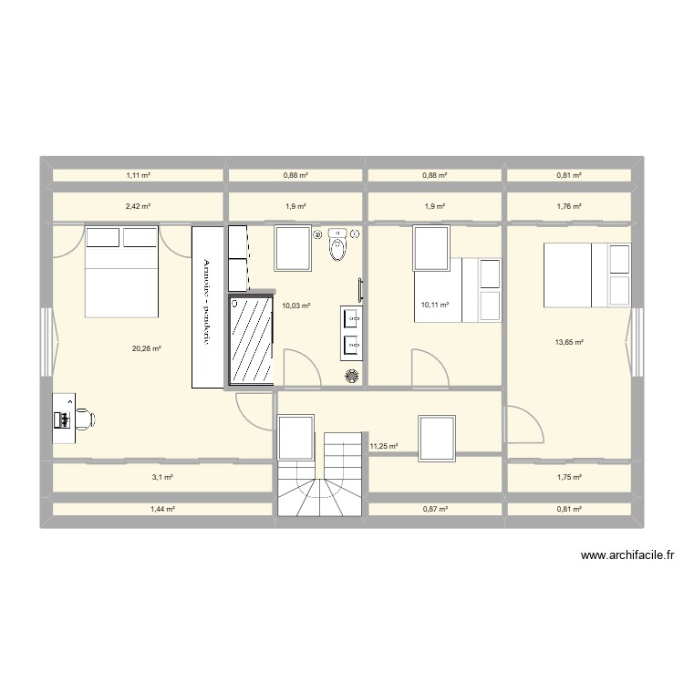 laura 2. Plan de 0 pièce et 0 m2