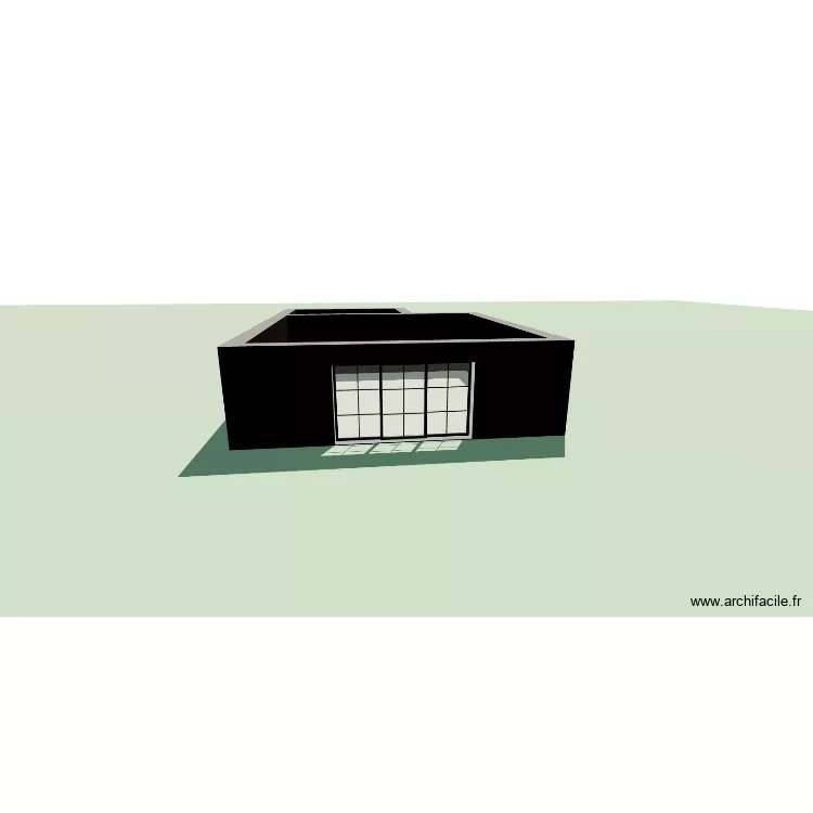 renovation. Plan de 2  et 74 m²