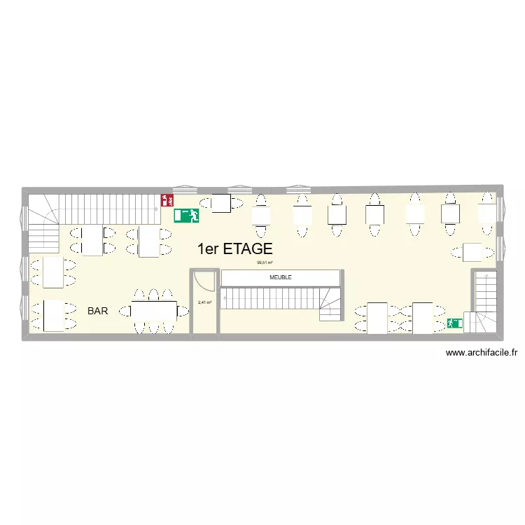 FERTE HALL SECU. Plan de FERTE HALL SECU. Plan de