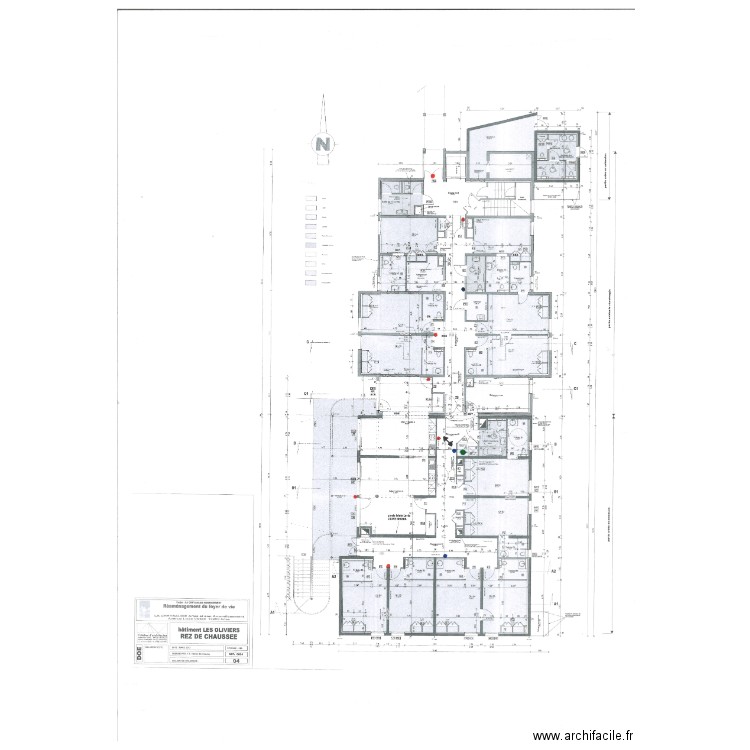 Les Oliviers Wifi Rez de chaussé. Plan de 0 pièce et 0 m2