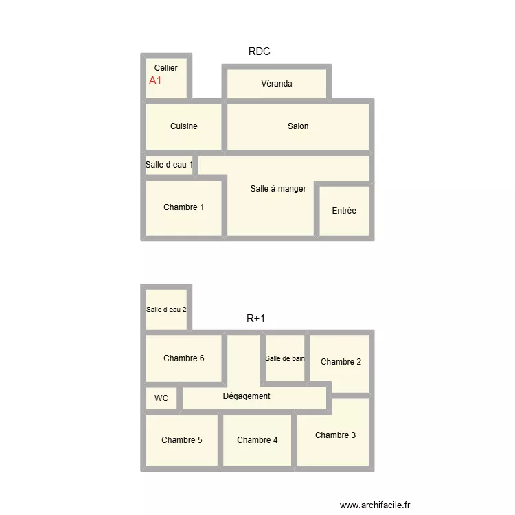 2505 DELBARRE. Plan de 