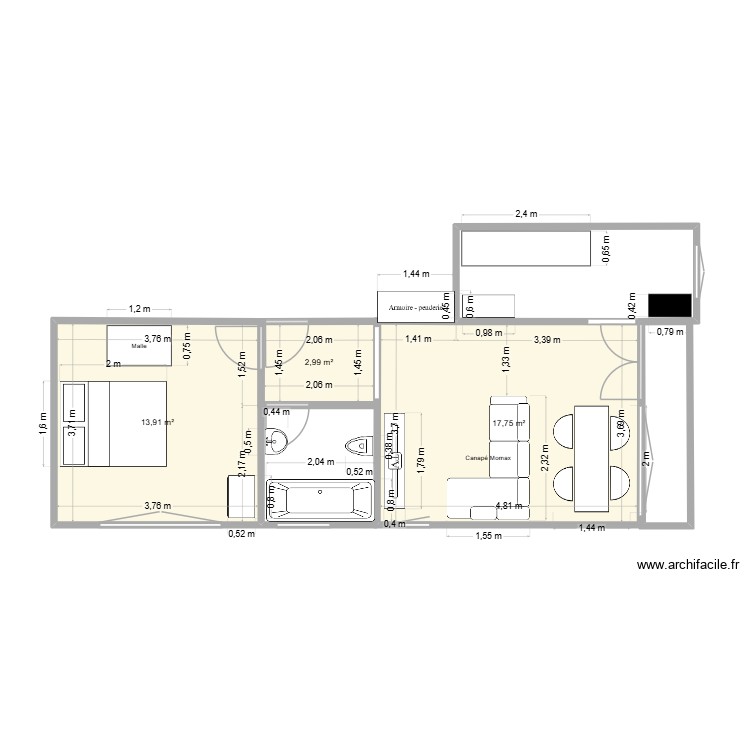 Rouge terre 49. Plan de 0 pièce et 0 m2
