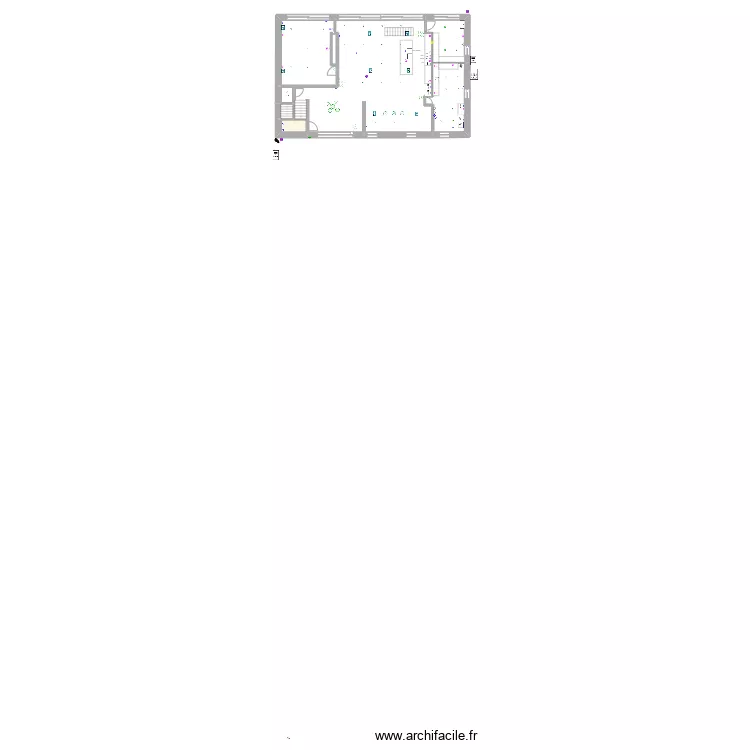 SOHIER 38 RDC MARIE. Plan de 