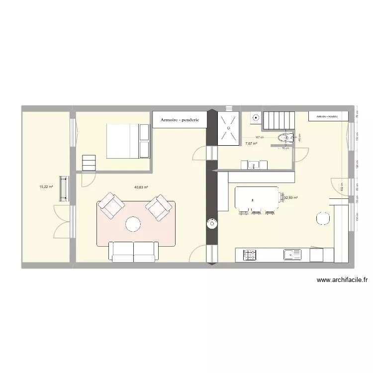 Cramans r&ecirc;v&eacute; / Cuisine. Plan de 