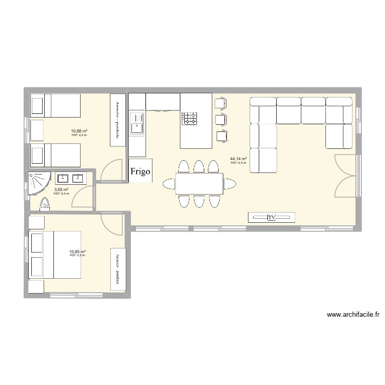 chaptine ext,. Plan de 0 pièce et 0 m2