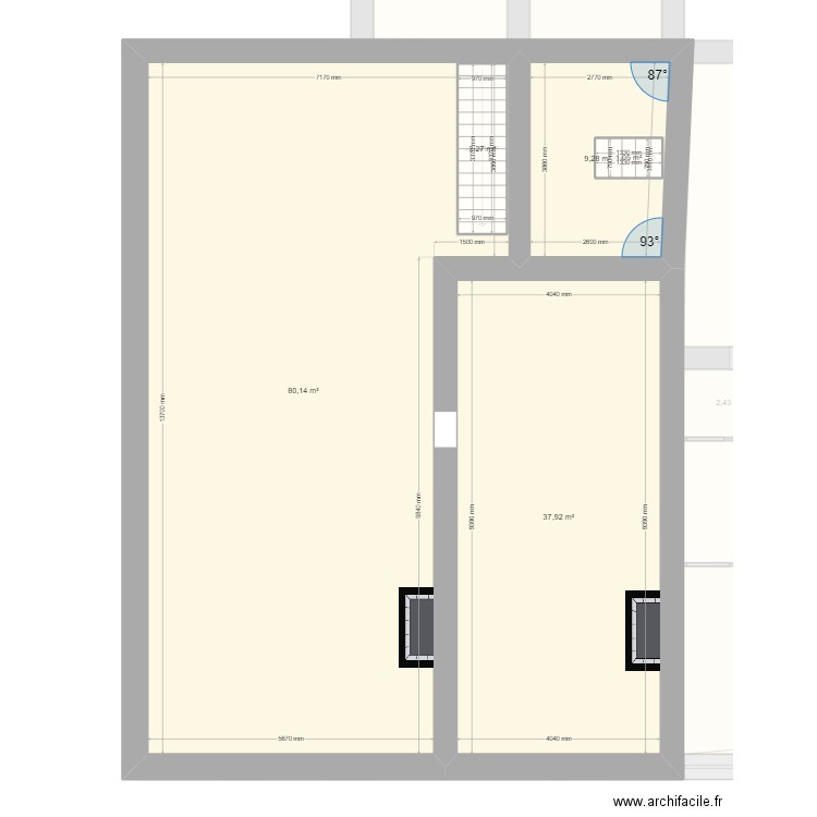 Maison Maxime - Leguevin. Plan de 16 pièces et 303 m2