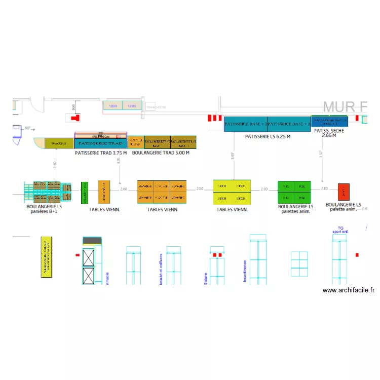 LS Villers semeuse. Plan de LS Villers semeuse. Plan de