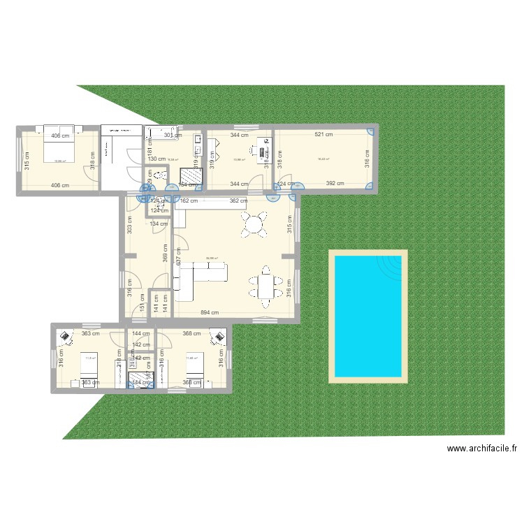 vanesse. Plan de 0 pièce et 0 m2