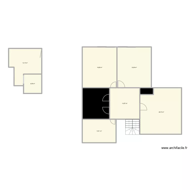 PERRON. Plan de 9 et 115 m² PERRON. Plan de 9 et 115 m²