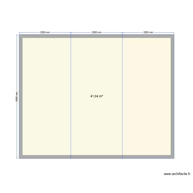 3м пустой. Plan de 