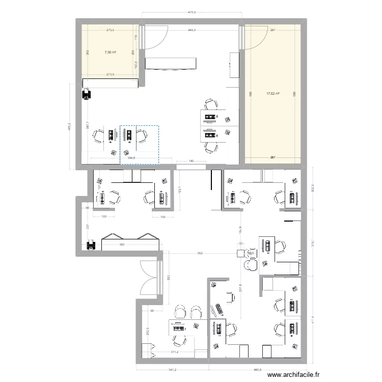 Option 2 Rosanna inversé. Plan de Option 2 Rosanna inversé. Plan de