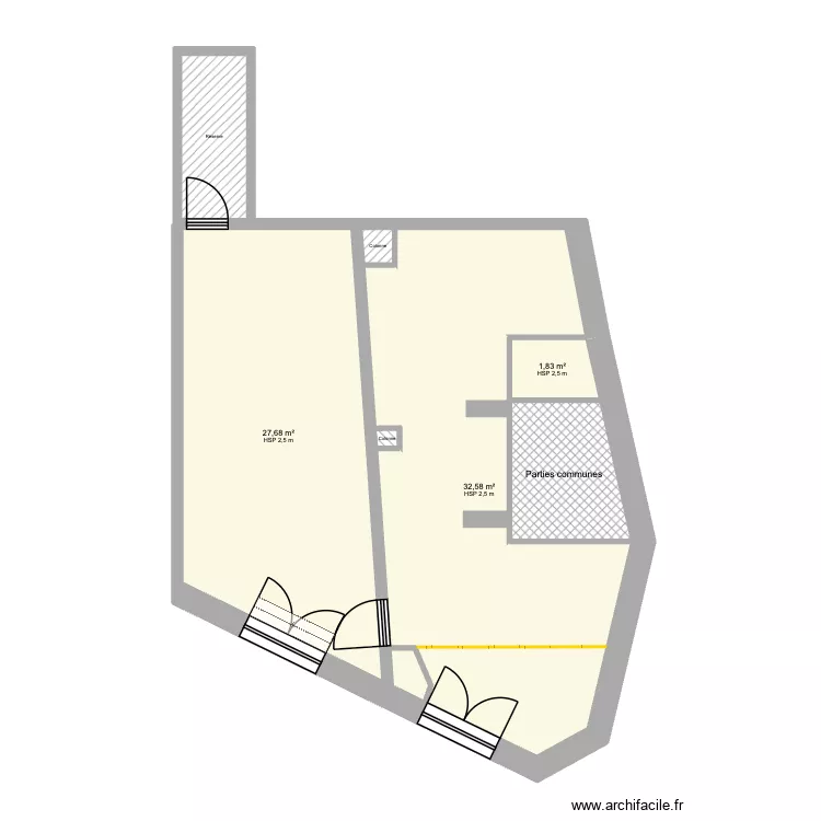 Boulangerie SEKKAL. Plan de 7 et 72 m² Boulangerie SEKKAL. Plan de 7 et 72 m²