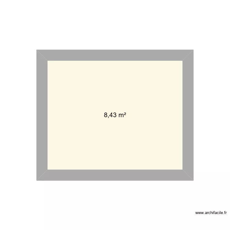 Test formation. Plan de 1  et 8 m²