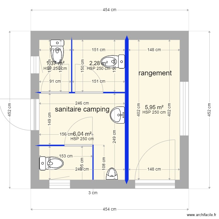 le 2 cabanon mas martin-perret eygalieres v2. Plan de 4 pièces et 16 m2
