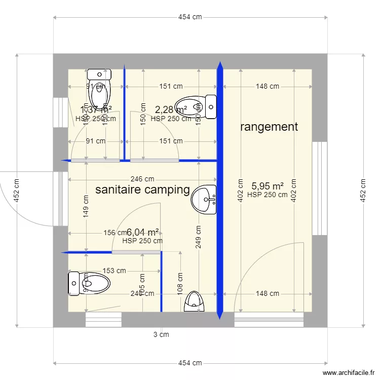le 2 cabanon mas martin-perret eygalieres v2. Plan de 