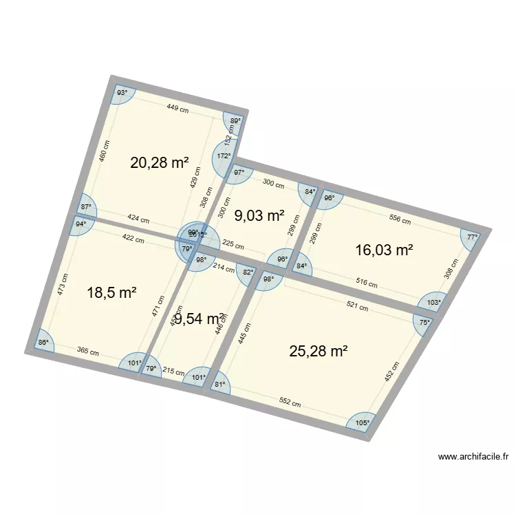 MAISON 4. Plan de 