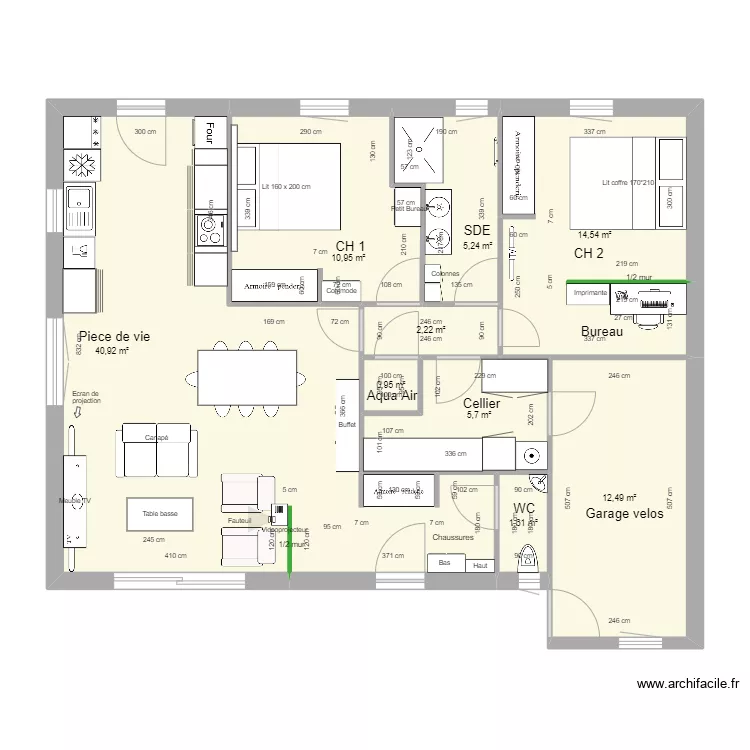 Saintes Maison de l'Estuaire definitif. Plan de 