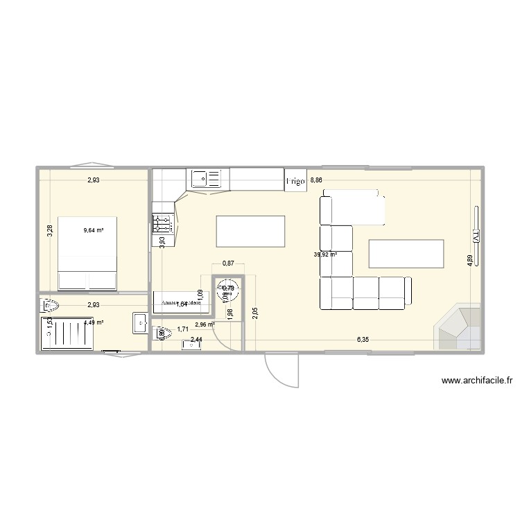 malaussene. Plan de 0 pièce et 0 m2