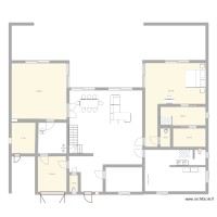 plan maison en U