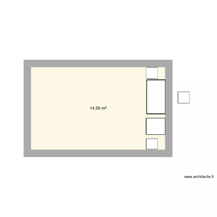 Garage. Plan de 